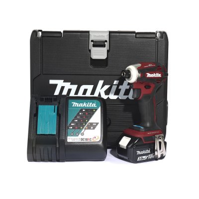สว่านอิมแพคไร้สาย MAKITA รุ่น DTD172RFAR 18V สีแดง (แบต+กล่อง)