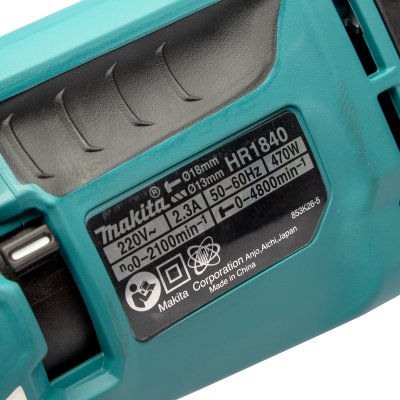 สว่านโรตารี่ไฟฟ้า MAKITA 18MM 470W รุ่น HR-1840