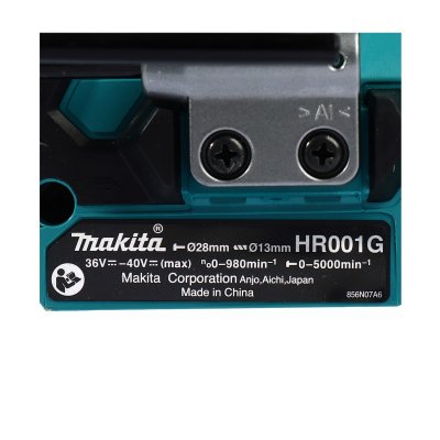 สว่านโรตารี่ไร้สาย 40V MAKITA รุ่น HR001GM102 (ชุดแบตเตอรี่ 4.0Ah)