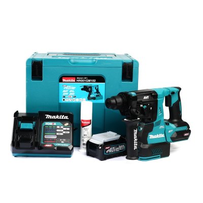 สว่านโรตารี่ไร้สาย 40V MAKITA รุ่น HR001GM102 (ชุดแบตเตอรี่ 4.0Ah)