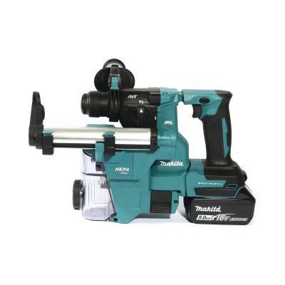 สว่านโรตารี่ไร้สาย MAKITA 18V รุ่น DHR183RTWJ พร้อมชุดดูดฝุ่น