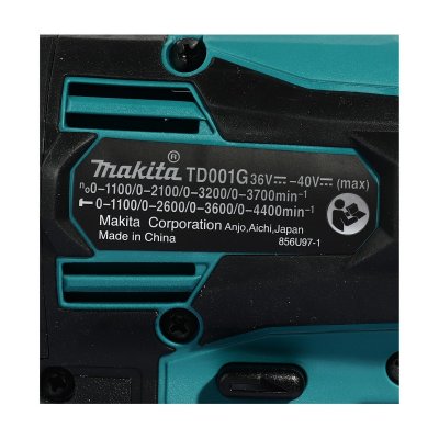 สว่านไขควงกระแทกไร้สาย MAKITA 40VMAX พร้อมแบต 4.0Ah รุ่น TD001GM101