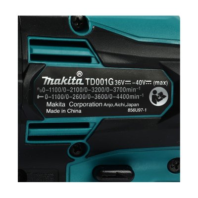 สว่านไขควงกระแทกไร้สาย MAKITA 40VMAX ไม่รวมแบตเตอรี่ รุ่น TD001GZ02
