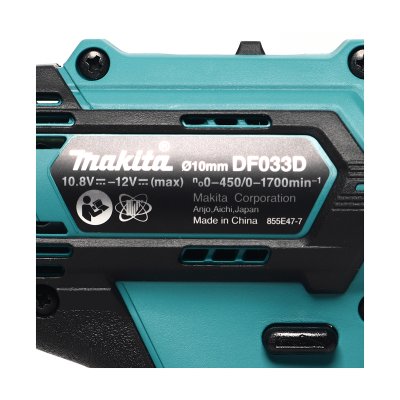 สว่านไขควงไร้สาย MAKITA 12VMAX ชุด รุ่น DF033DWYE