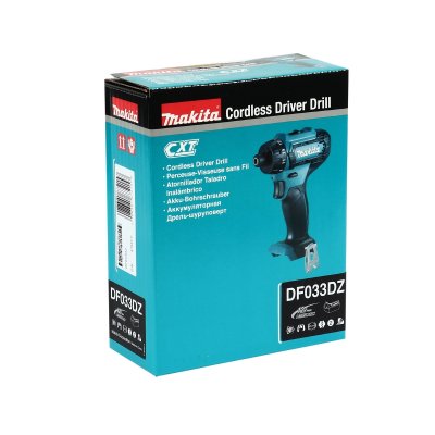 สว่านไขควงไร้สาย MAKITA 12VMAX ตัวเปล่า รุ่น DF033DZ