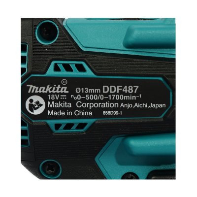 สว่านไขควงไร้สาย MAKITA 18V BL ตัวเปล่า รุ่น DDF487Z