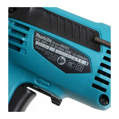 สว่านไฟฟ้า 1/4 นิ้ว ปรับรอบซ้าย-ขวา 230W MAKITA รุ่น M6501B
