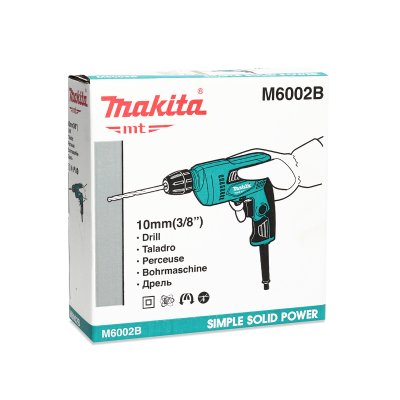 สว่านไฟฟ้า 3/8 นิ้ว 450W KEYLESS MAKITA รุ่น M6002B
