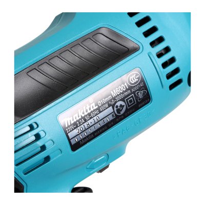 สว่านไฟฟ้า 3/8 นิ้ว 450W ปรับรอบซ้าย-ขวา MAKITA รุ่น M6001B