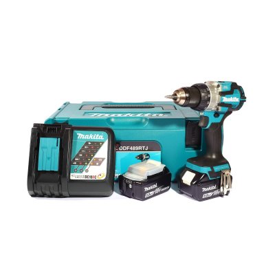 สว่านไร้สาย MAKITA 18V แรงบิด 80N.M รุ่น DDF489RTJ