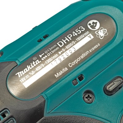 สว่านไร้สายกระแทก 1/2 นิ้ว 18V ตัวเปล่า MAKITA รุ่น DHP453Z