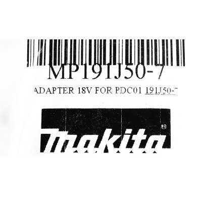 อะแดปเตอร์แบตเตอรี่ 18V MAKITA รุ่น PDC01