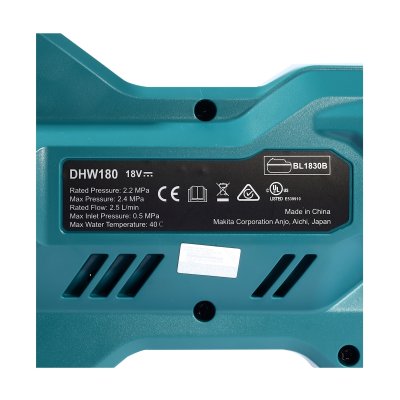 เครื่องฉีดน้ำแรงดันไร้สาย MAKITA 18V รุ่น DHW180Z01