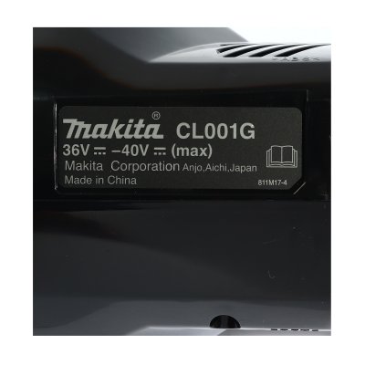 เครื่องดูดฝุ่นมือถือไร้สาย MAKITA 40V สีดำ ไม่รวมแบต รุ่น CL001GZ05