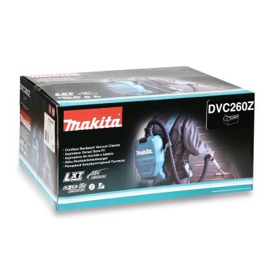 เครื่องดูดฝุ่นสะพายไร้สาย MAKITA 36V (18V+18V) รุ่น DVC260Z