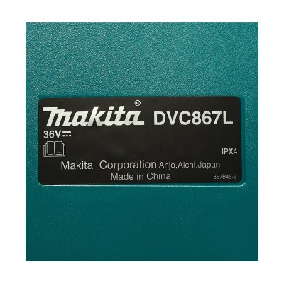 เครื่องดูดฝุ่นแห้งไร้สาย MAKITA 36V AWS HEPA รุ่น DVC867LZX4
