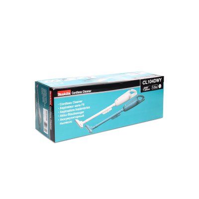 เครื่องดูดฝุ่นไร้สาย MAKITA 10.8V/1.5AH สีขาว รุ่น CL104DWY