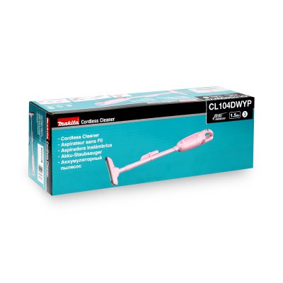 เครื่องดูดฝุ่นไร้สาย MAKITA 10.8V/1.5AH สีชมพู รุ่น CL104DWYP