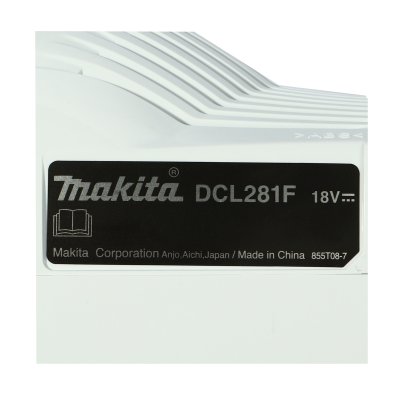 เครื่องดูดฝุ่นไร้สาย MAKITA 18V 3 สปีด สีขาว รุ่น DCL281FZW