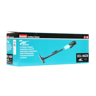 เครื่องดูดฝุ่นไร้สาย MAKITA 18V สีดำ-ใส 1SPEED รุ่น DCL180ZB