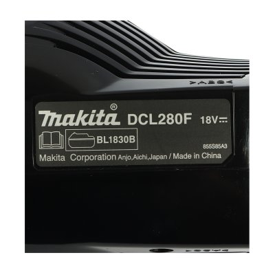 เครื่องดูดฝุ่นไร้สาย MAKITA 18V สีดำ-ใส รุ่น DCL280FZB