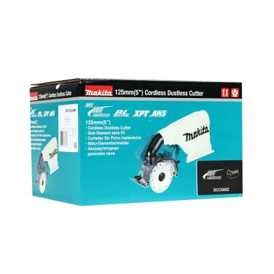 เครื่องตัดกระเบื้องไร้สายแบบแห้ง MAKITA 18V 5 นิ้ว รุ่น DCC500Z