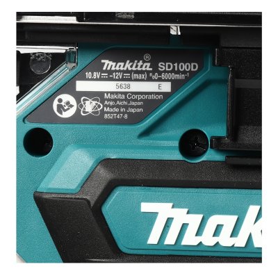 เครื่องตัดฝ้าเก็บฝุ่นไร้สาย MAKITA 12V ไม่รวมแบตเตอรี่ รุ่น SD100DZ