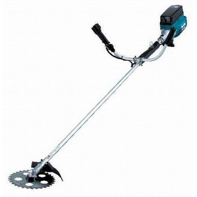 เครื่องตัดหญ้าใช้แบตเตอรี่ พร้อมแบตเตอรี่และแท่นชาร์จ MAKITA รุ่น MBC-230DW