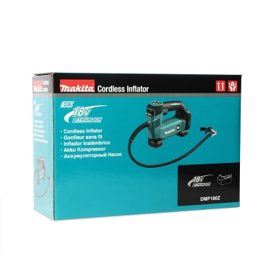 เครื่องปั๊มลมไร้สาย MAKITA 18V (ตัวเปล่า) รุ่น DMP180Z
