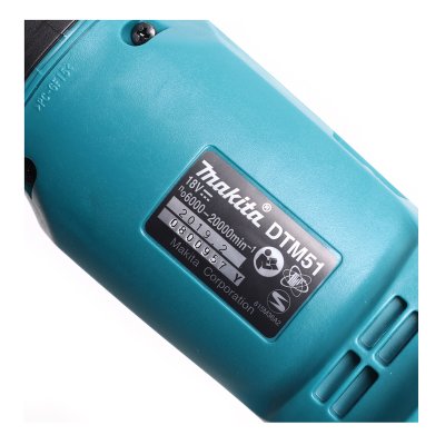 เครื่องมืออเนกประสงค์ไร้สาย (Multi-Tool) MAKITA 18V (ไม่รวมแบตเตอรี่) รุ่น DTM51Z