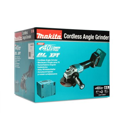 เครื่องเจียรไร้สาย 40V 4 นิ้ว ชุดแบตเตอรี่ 4AH MAKITA รุ่น GA011GM201