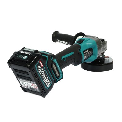 เครื่องเจียรไร้สาย MAKITA 4 นิ้ว 40V MAX (แบตเตอรี่ 4.0Ah) รุ่น GA003GM201