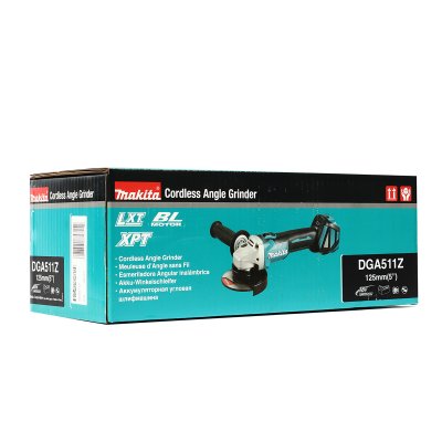 เจียรไร้สาย 5 นิ้ว 18V ปรับรอบ (ไม่รวมแบตเตอรี่) MAKITA รุ่น DGA511Z