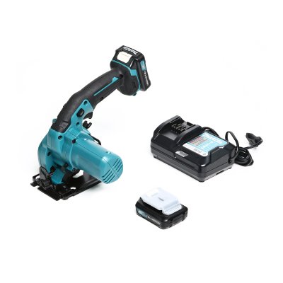 เลื่อยวงเดือนไร้สาย MAKITA 12V MAX ขนาด 85 มม. (แบตเตอรี่ 2 ก้อน) รุ่น HS301DWYE