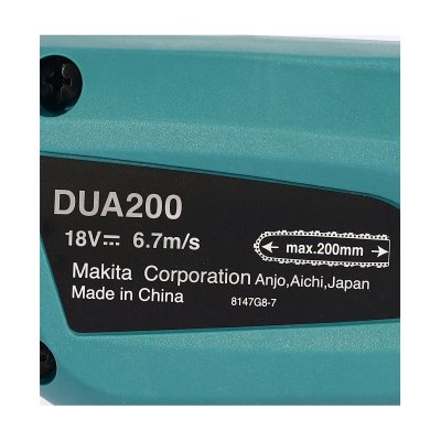 เลื่อยโซ่ก้านยาวไร้สาย MAKITA 200MM (ไม่รวมแบตเตอรี่) รุ่น DUA200Z