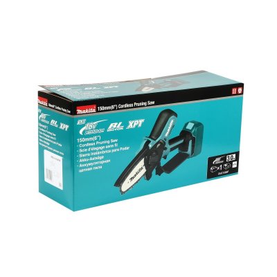 เลื่อยโซ่ไร้สาย MAKITA 6นิ้ว 18V ชุดแบต+แท่นชาร์จ รุ่น DUC150SF