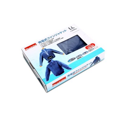 เสื้อแจ็คเก็ตพัดลมไร้สาย MAKITA ผ้าฝ้ายกันไฟ งานเชื่อม-เจียร ไซส์ 2L รุ่น FJ300DZLL
