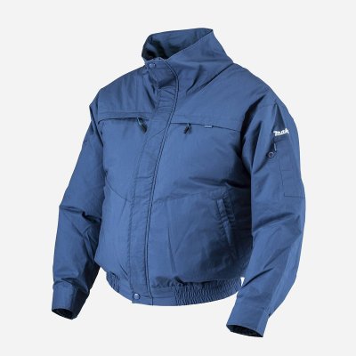 เสื้อแจ็คเก็ตพัดลมไร้สาย MAKITA ผ้าฝ้ายกันไฟ งานเชื่อม-เจียร ไซส์ 3L รุ่น FJ300DZ3L