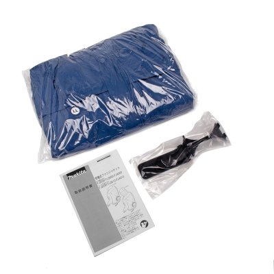 เสื้อแจ็คเก็ตพัดลมไร้สาย MAKITA ผ้าฝ้ายกันไฟ แบบมีฮู้ด งานเชื่อม-เจียร ไซส์ 3L รุ่น FJ301DZ3L