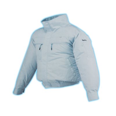 เสื้อแจ็คเก็ตพัดลมไร้สาย MAKITA ผ้าโพลีเอสเตอร์ ไซส์ 3L รุ่น FJ202DZ3L
