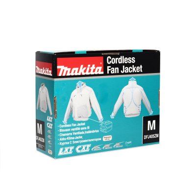 เสื้อแจ็คเก็ตพัดลมไร้สาย ไซส์ M MAKITA รุ่น DFJ405ZM