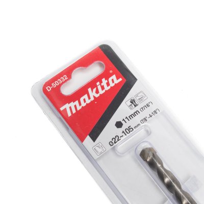 แกนต่อดอกเจาะโฮลซอคาร์ไบด์ MAKITA พร้อมดอกเจาะนำ รุ่น D-50332
