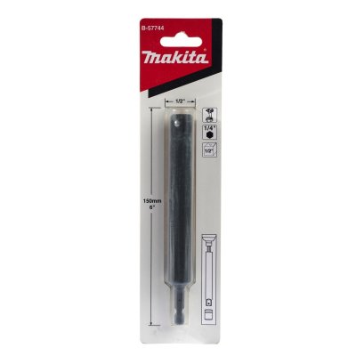 แกนต่อลูกบล๊อก MAKITA HEX-SQ 150MM รุ่น MPB-57744 (1/2"/3/8")