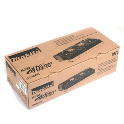 แท่นชาร์จแบตเตอรี่ MAKITA 40V MAX ชาร์จคู่ รุ่น DC40RB