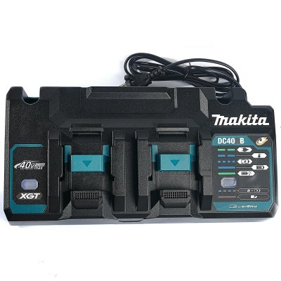 แท่นชาร์จแบตเตอรี่ MAKITA 40V MAX ชาร์จคู่ รุ่น DC40RB