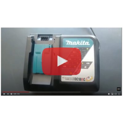 แท่นชาร์จแบตเตอรี่ MAKITA รุ่น DC18RC ชาร์จเร็ว 18V