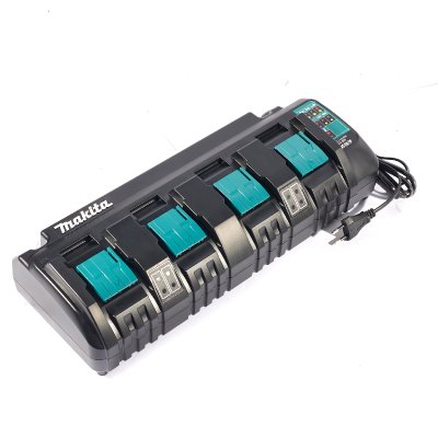 แท่นชาร์จแบตเตอรี่ MAKITA รุ่น DC18SF ชาร์จ 4 ก้อนพร้อมกัน 18V