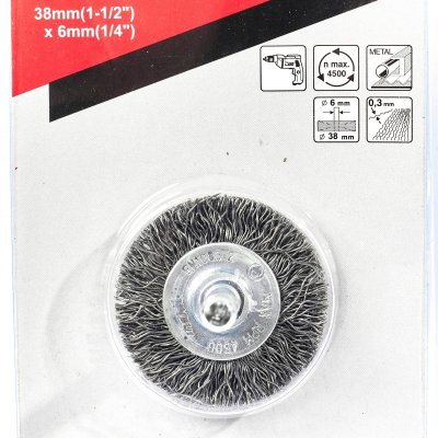 แปรงลวดล้อมีแกน MAKITA รุ่น D-39958 ขนาด 38 มม.
