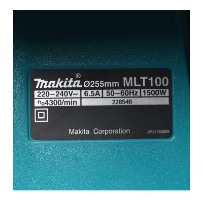 โต๊ะเลื่อยวงเดือนแบบสไลด์ MAKITA 260 มม. รุ่น MLT100