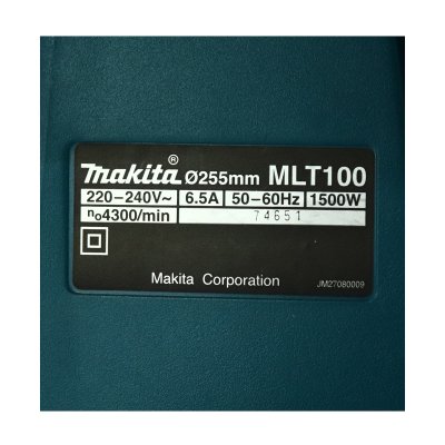โต๊ะเลื่อยวงเดือนแบบสไลด์ พร้อมขาตั้ง WST03 MAKITA 260 มม. รุ่น MLT100S